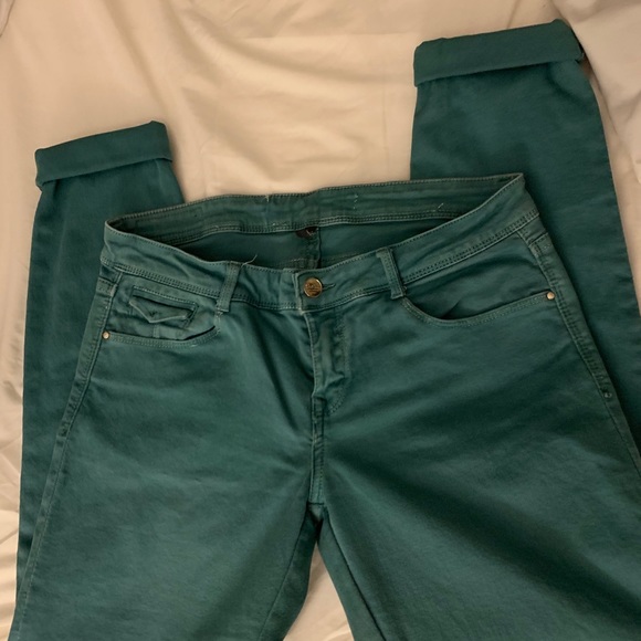Green jeans - Picture 2 of 4